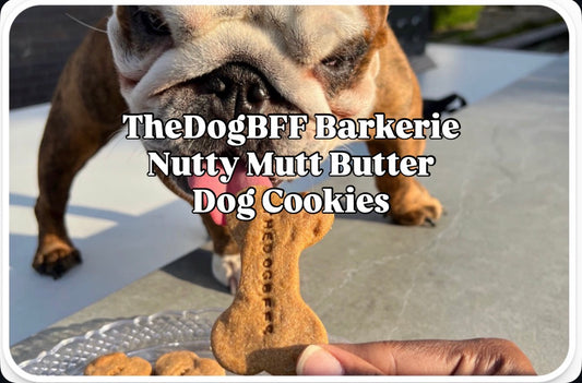 TheDogBFF Barkerie Nutty Mutt Butter Treats, 4oz Small Batch Handmade Clean, Simple Ingredients Dog Treats