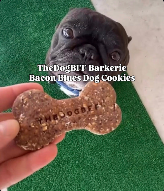 TheDogBFF Barkerie Bacon Blues Dog Biscuits, 6oz