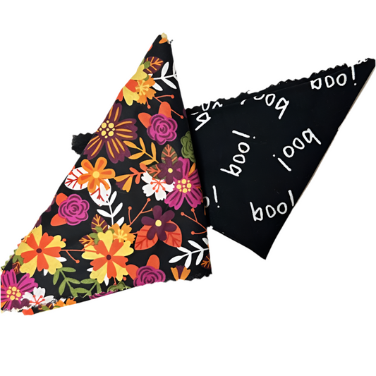 Groomer’s Bandana- Mystery Fall Surprise made from Fabric Scraps to reduce waste.