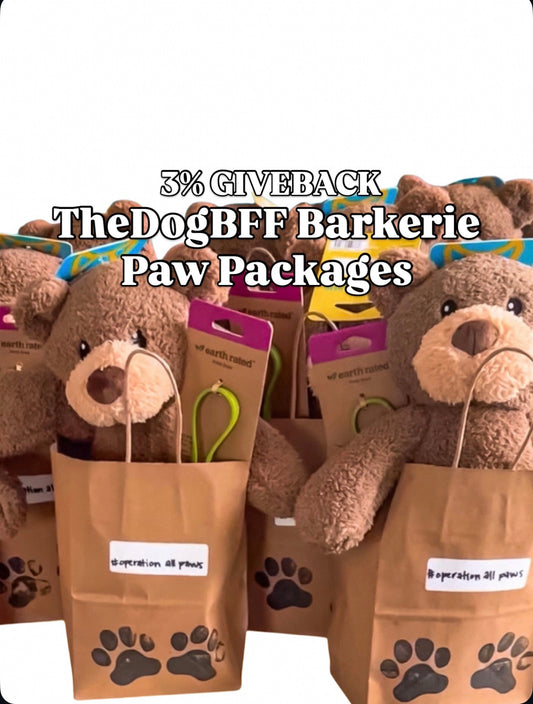 TheDogBFF Barkerie Paw Package