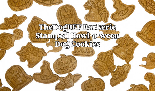 TheDogBFF Barkerie Stamped Halloween Dog Cookies, 4oz