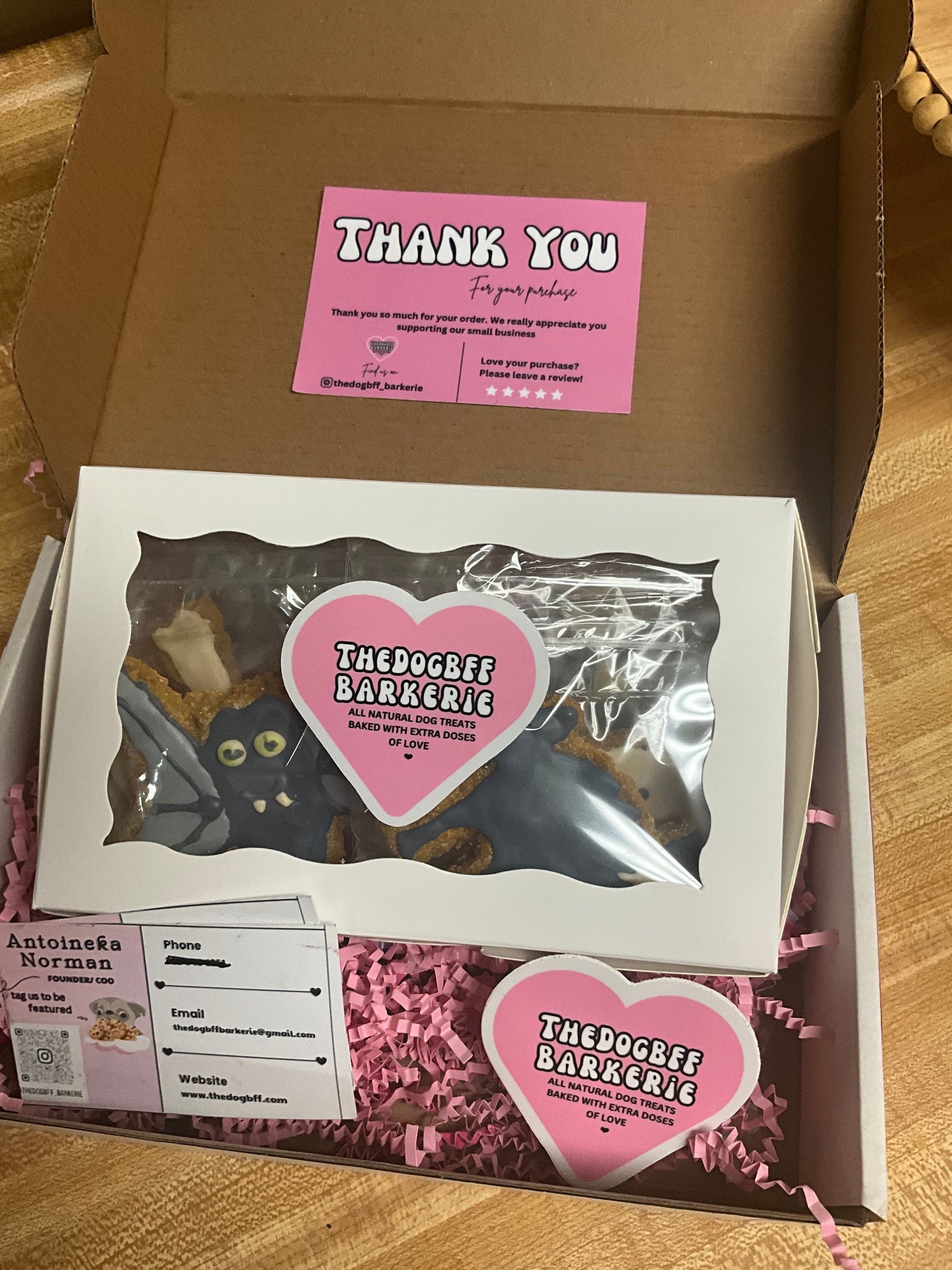 TheDogBFF Barkerie Cookies for Dogs Treat Box